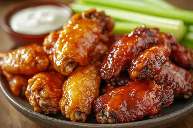 Is it better to fry or bake Buffalo wings?