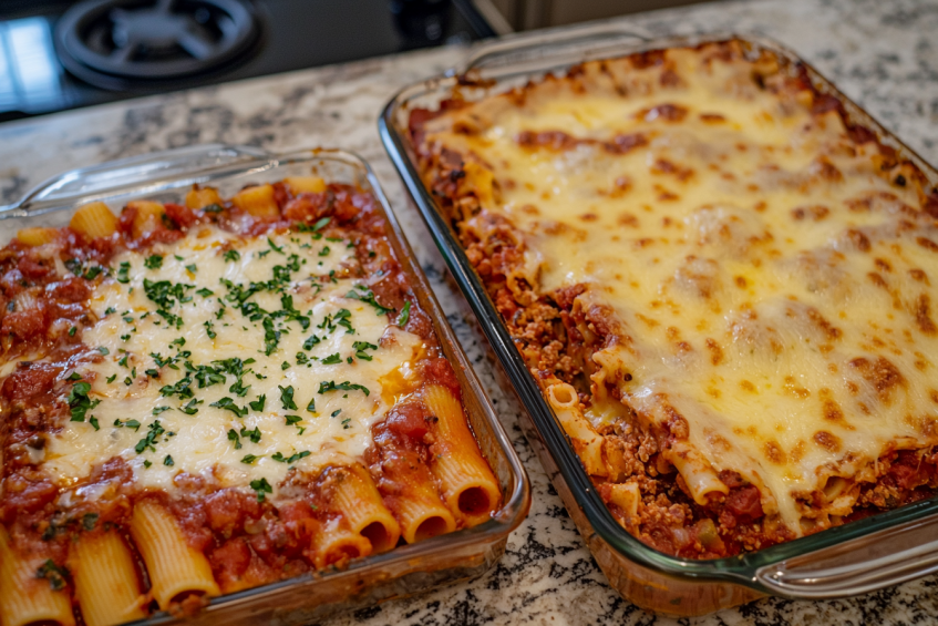 Is baked ziti easier than lasagna?