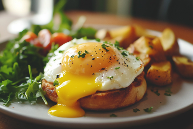 What is the secret of Eggs Benedict?