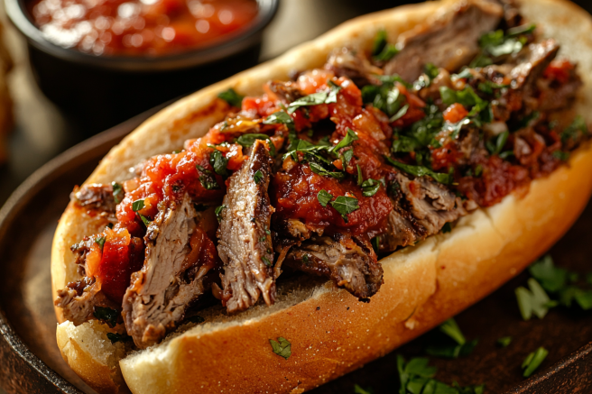 What sauce goes on a Philly cheesesteak