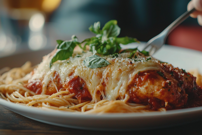 Why does the breading come off my chicken parm?