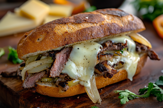 What is the secret ingredient in Philly cheesesteak?