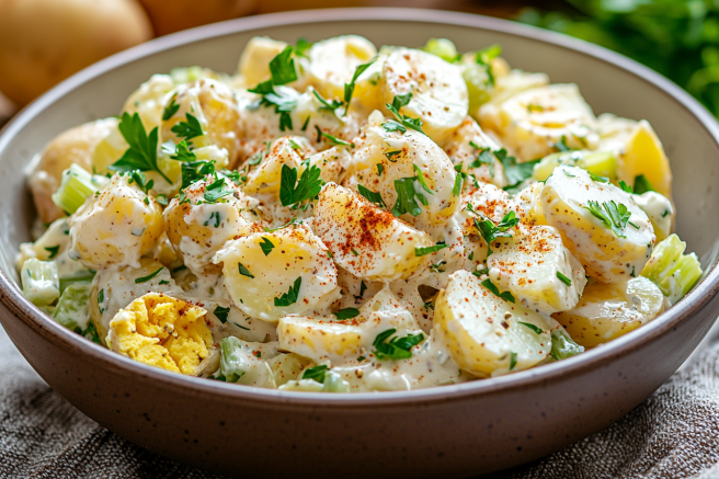 How do you make Martha Stewart potato salad?