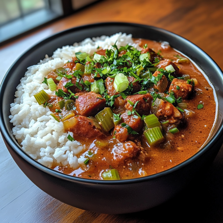 What is a traditional gumbo made of?