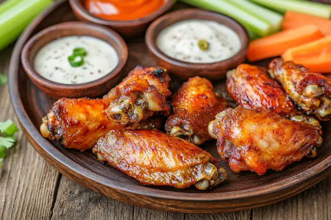 Are Buffalo wings better baked or fried?
