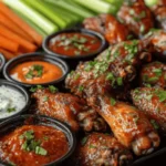 What sauce goes well with Buffalo wings?