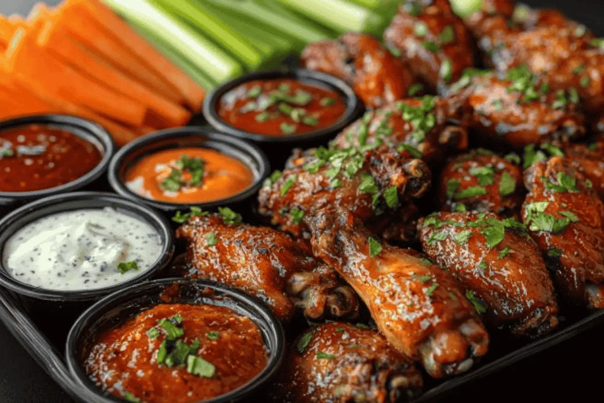 What sauce goes well with Buffalo wings?